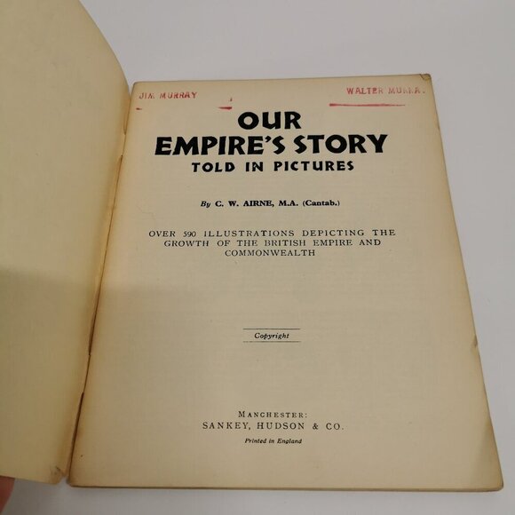 1950s Our Empire's Story Told in Pictures Illustrated History Britain British - Picture 5 of 9